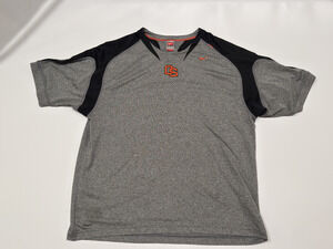 Vintage Nike Fit OSU NCAA Collage Football Beavers Gray  T-Shirt Men’s XXL